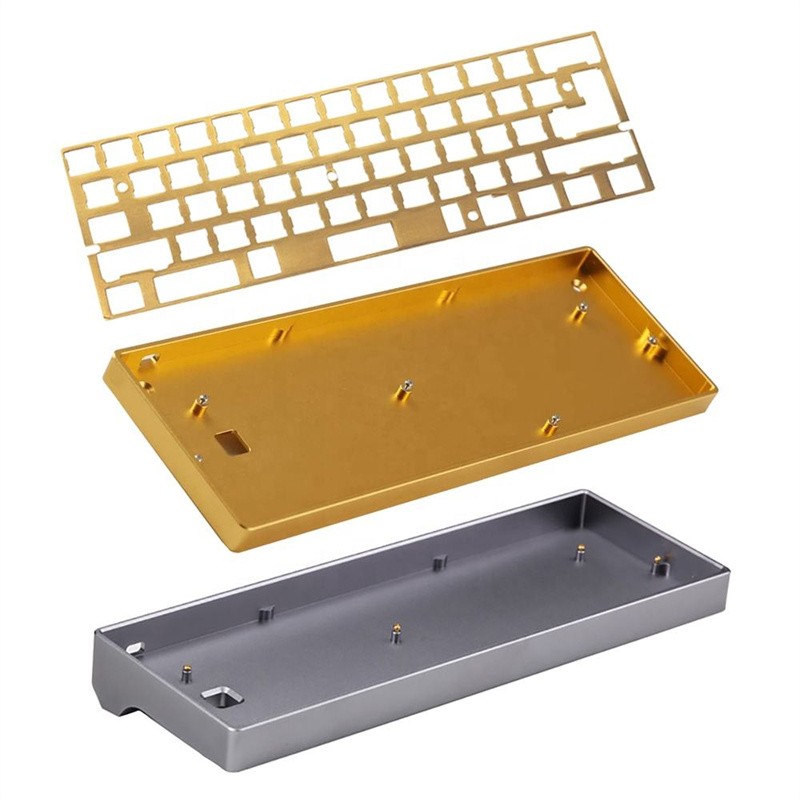 Изготовленные на заказ механические колпачки для клавиатуры Алюминиевый корпус клавиатуры CNC Обработка алюминиевых деталей